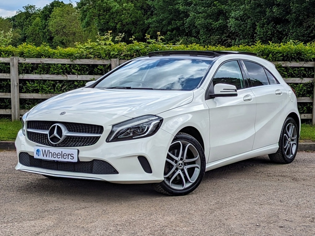 Compare Mercedes-Benz A Class A200d Sport Edition Plus  White