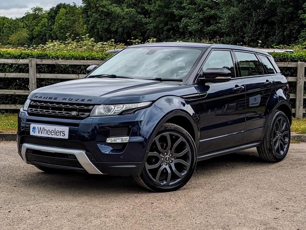 Compare Land Rover Range Rover Evoque Sd4 Dynamic  Blue