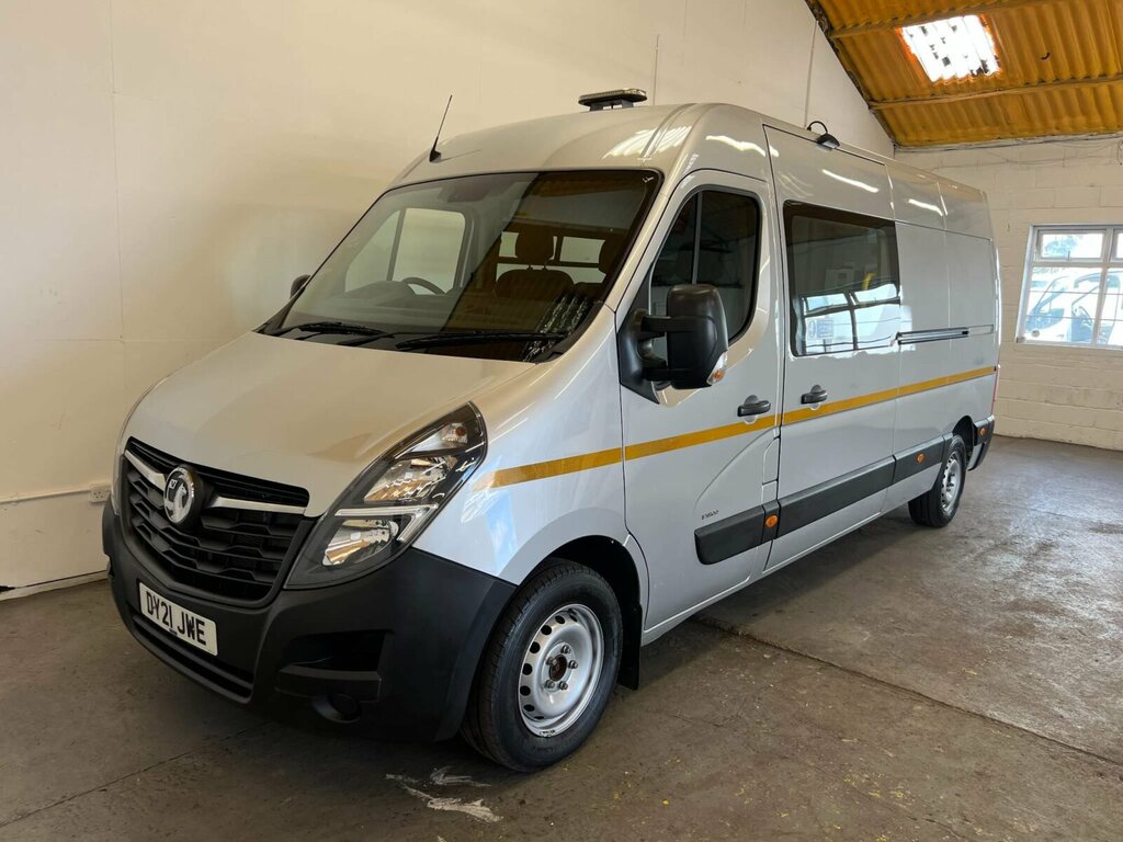 Compare Vauxhall Movano 2.3 Cdti 3500 Biturbo Edition Fwd L3 H2 Euro 6 DY21JWE Silver