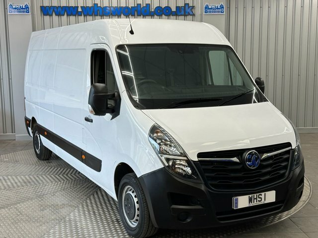 Compare Vauxhall Movano 2021 2.3 L3h2 F3500 135 Bhp DT70YYX White