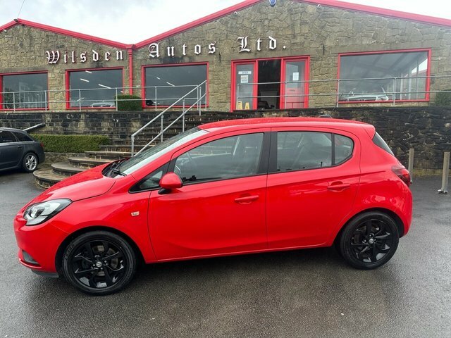 Compare Vauxhall Corsa 1.4 Energy 99 Bhp YB68KFT Red