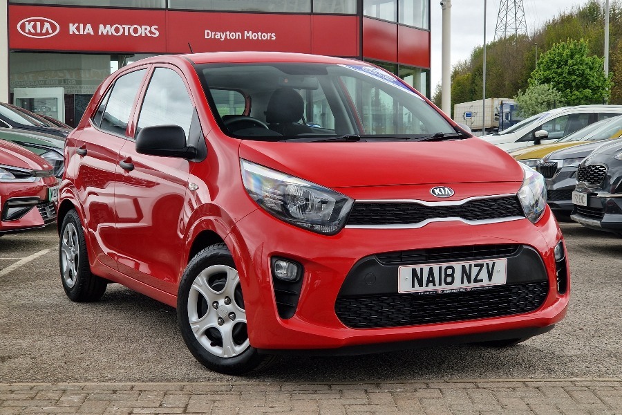Kia Picanto 1.0 1 Hatchback Red #1