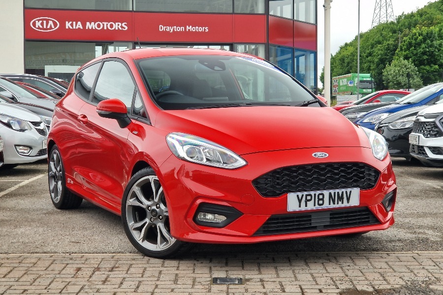 Compare Ford Fiesta 1.5 Tdci St Line X Hatchback YP18NMV Red