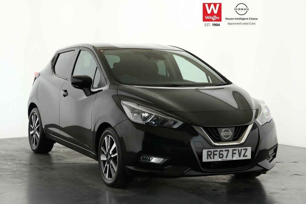 Compare Nissan Micra 0.9 Ig-t N-connecta RF67FVZ Black