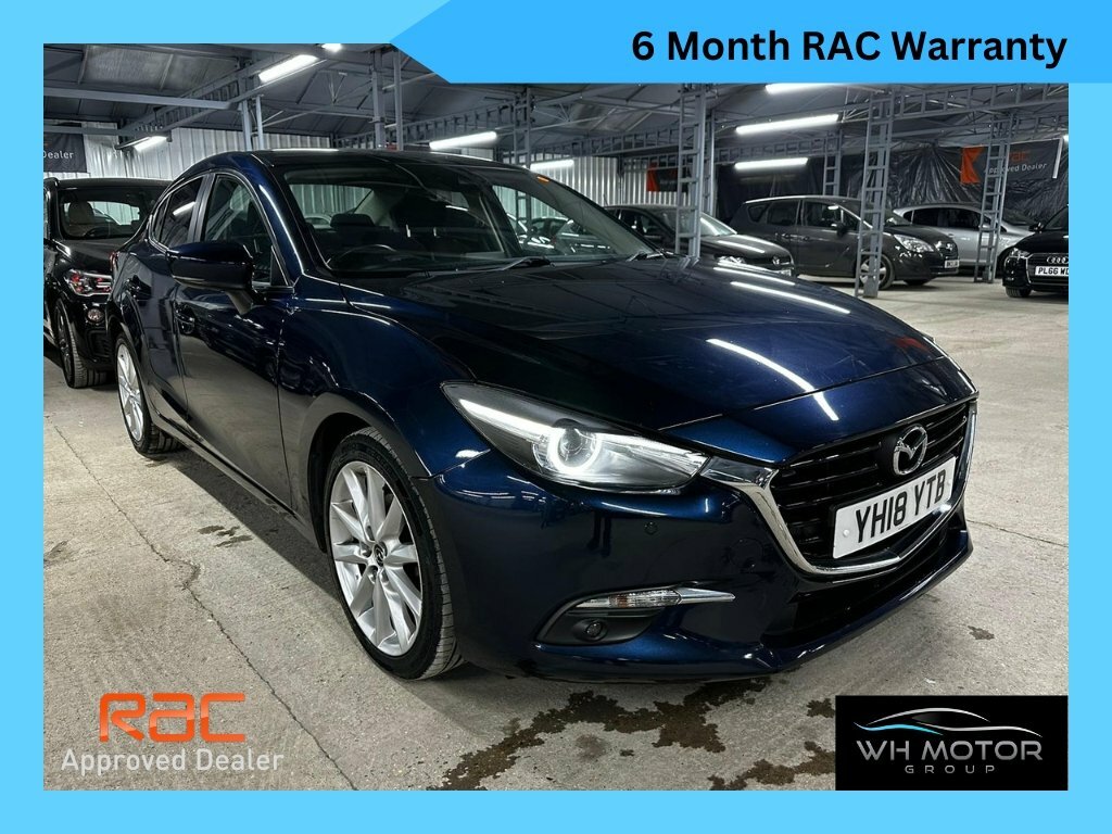 Compare Mazda 3 Saloon YH18YTB Blue