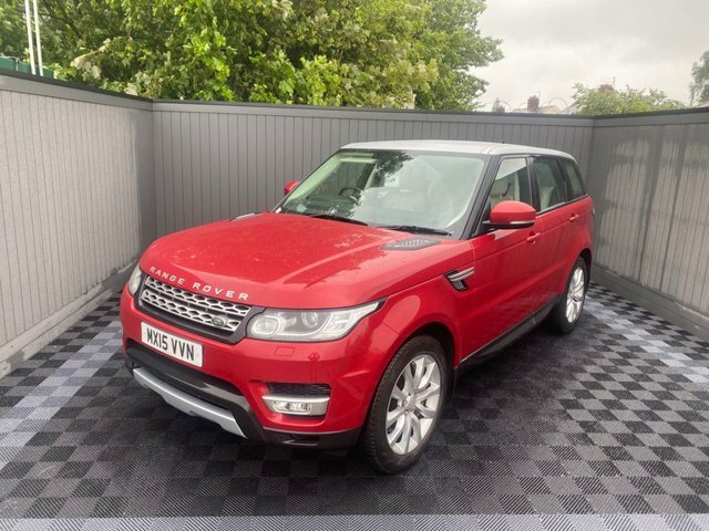 Compare Land Rover Range Rover Sport 3.0 Sdv6 Hse 288 Bhp MX15VVN Red