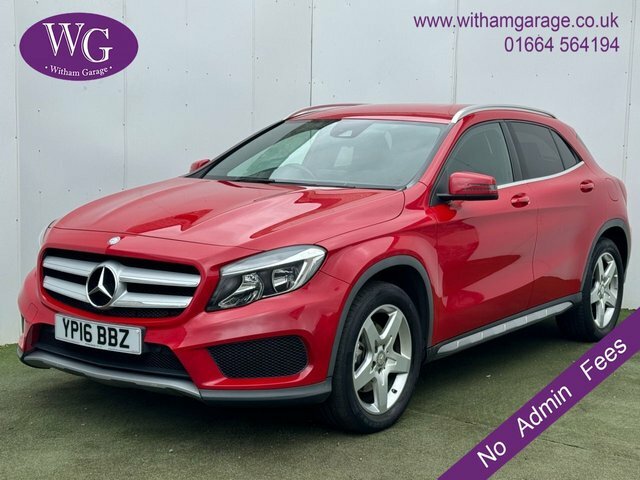 Compare Mercedes-Benz GLA Class 2.1 Gla 220 D 4Matic Amg Line 174 Bhp YP16BBZ Red