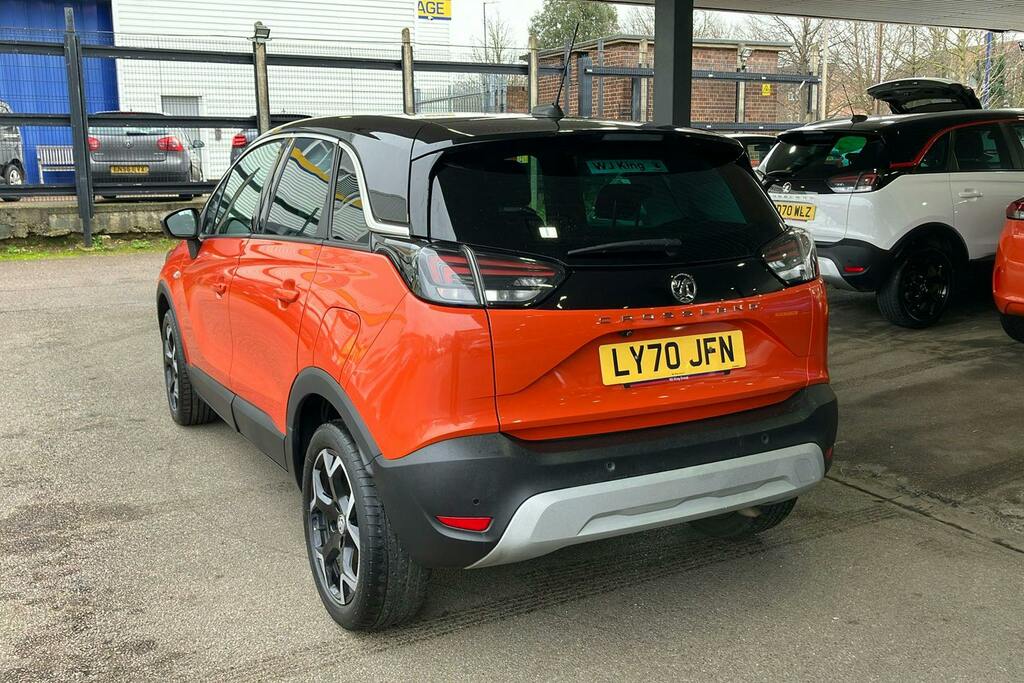 Compare Vauxhall Crossland 1.2 Turbo Elite Nav Suv LY70JFN Orange