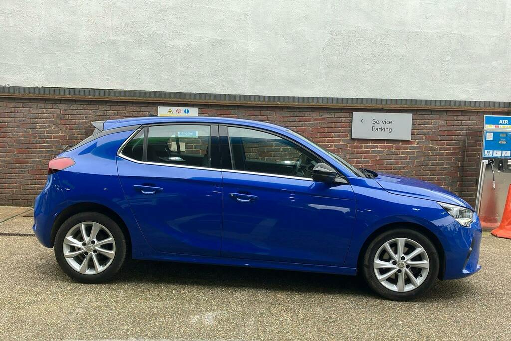 Compare Vauxhall Corsa 1.2 Turbo Elite Hatchback BL70MLY Blue