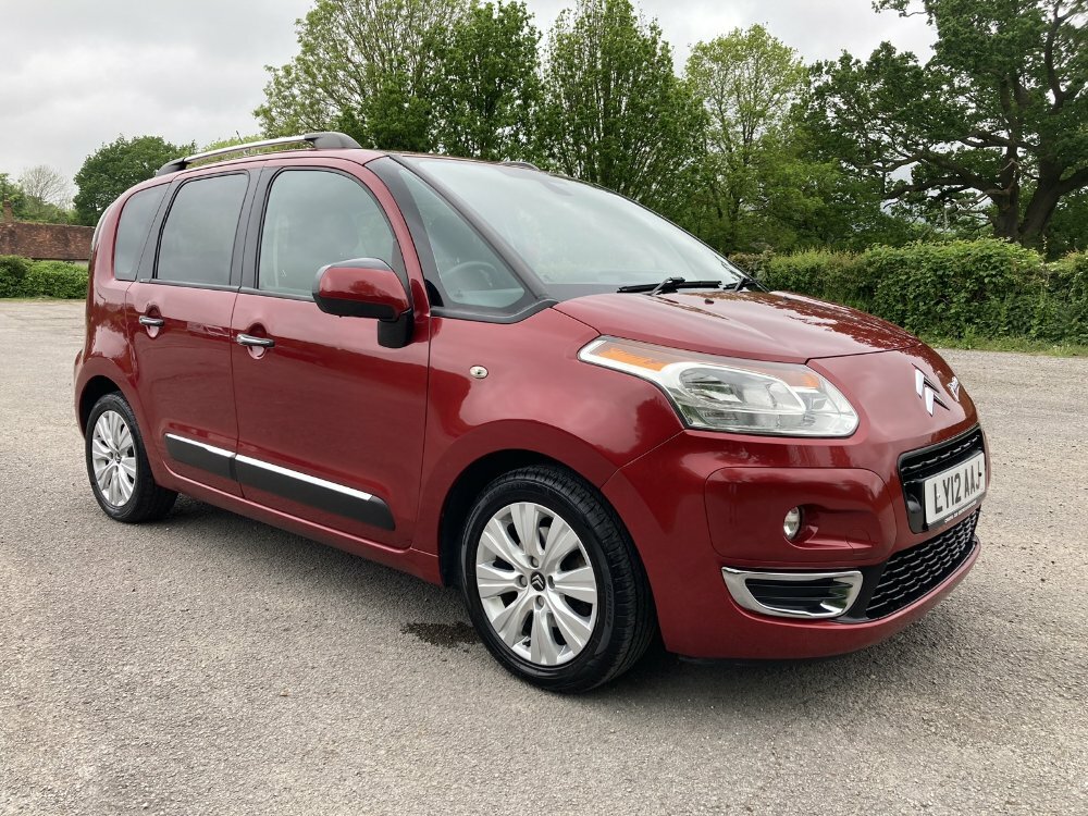 Citroen C3 Picasso 1.6 Vti 16V Exclusive Egs6 Red #1