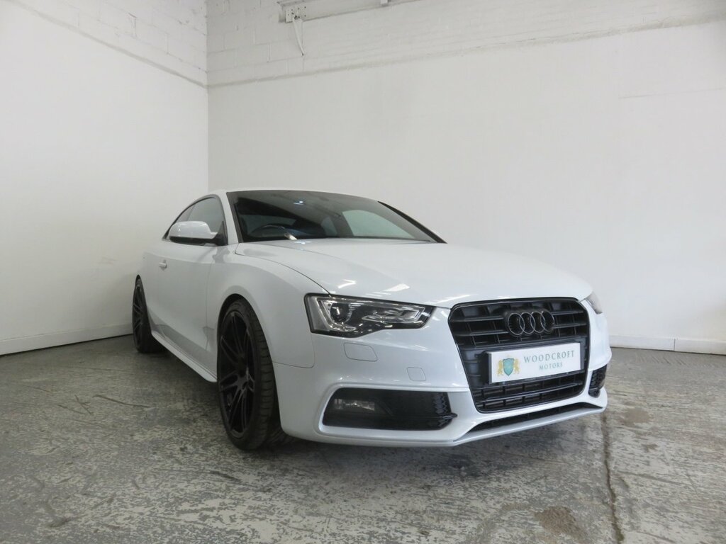 Compare Audi A5 Coupe 3.0 OV12AMX White