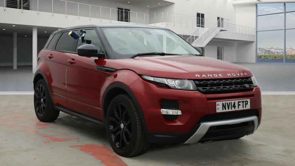 Compare Land Rover Range Rover Evoque Sd4 Dynamic NV14FTP Red