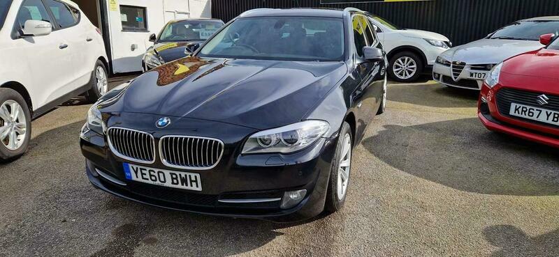 Compare BMW 5 Series 2.0 520D Se Touring YE60BWH Black