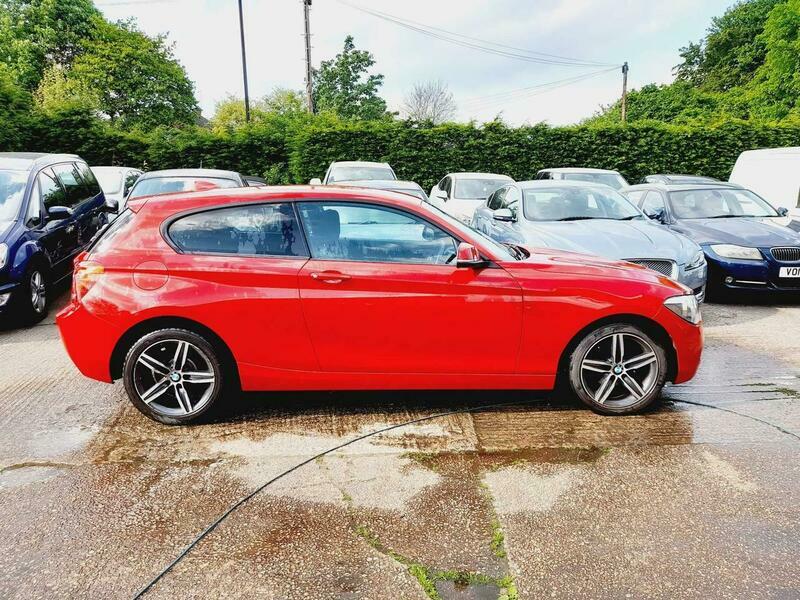 Compare BMW 1 Series 116I Sport RK63GFV Red