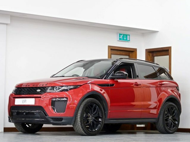 Compare Land Rover Range Rover Evoque Td4 Hse Dynamic Lux OU16UHR Red