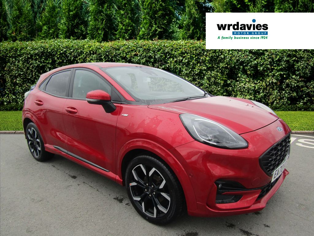 Compare Ford Puma 1.0 Ecoboost St-line X - Sat Nav He EA70KJF Red
