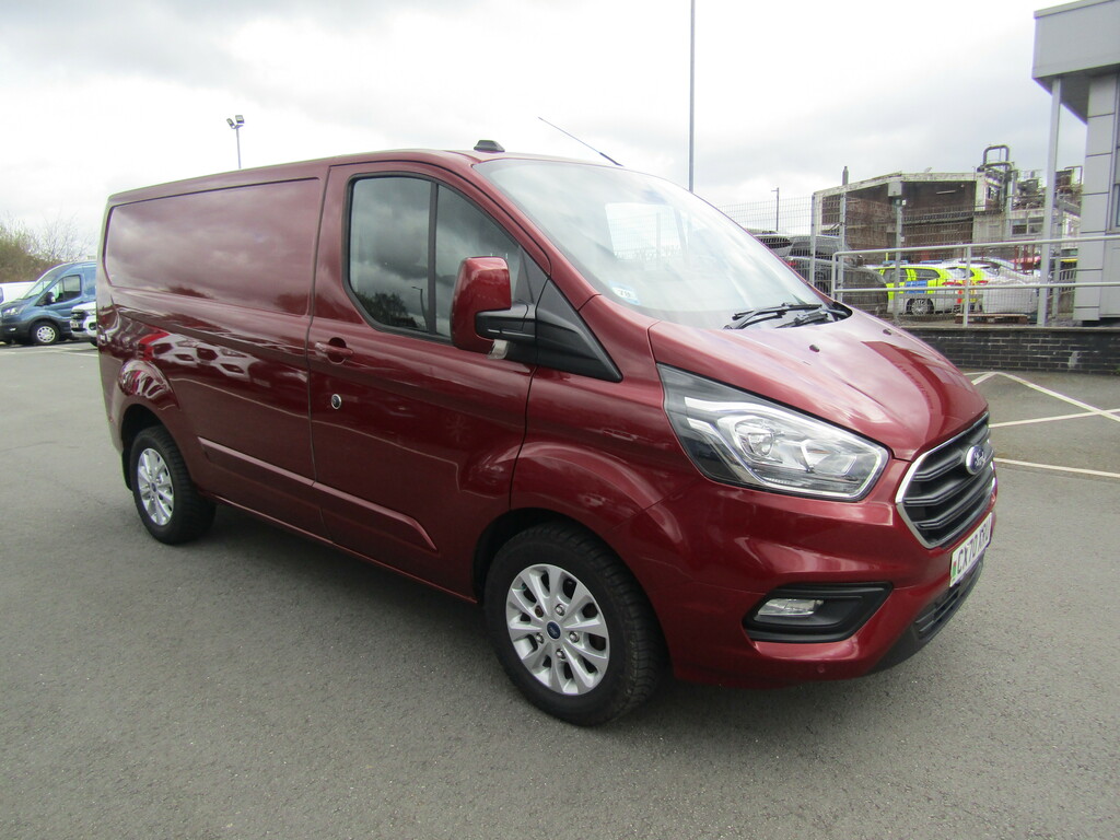 Compare Ford Transit Custom 2.0 Ecoblue 280 L1 H1 130Ps Low Roof Limited Van CX70XRU Red