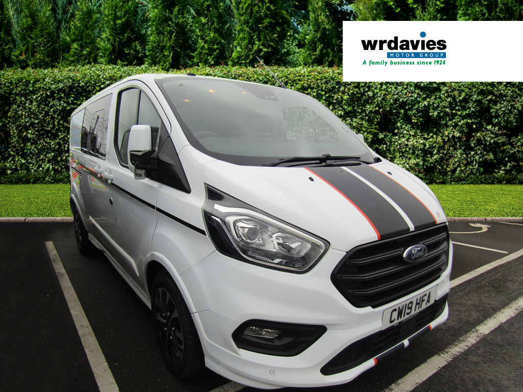 Compare Ford Transit Custom 2.0 Tdci 170Ps Low Roof Dcab Sport Van - 1 Owner CW19HFA White