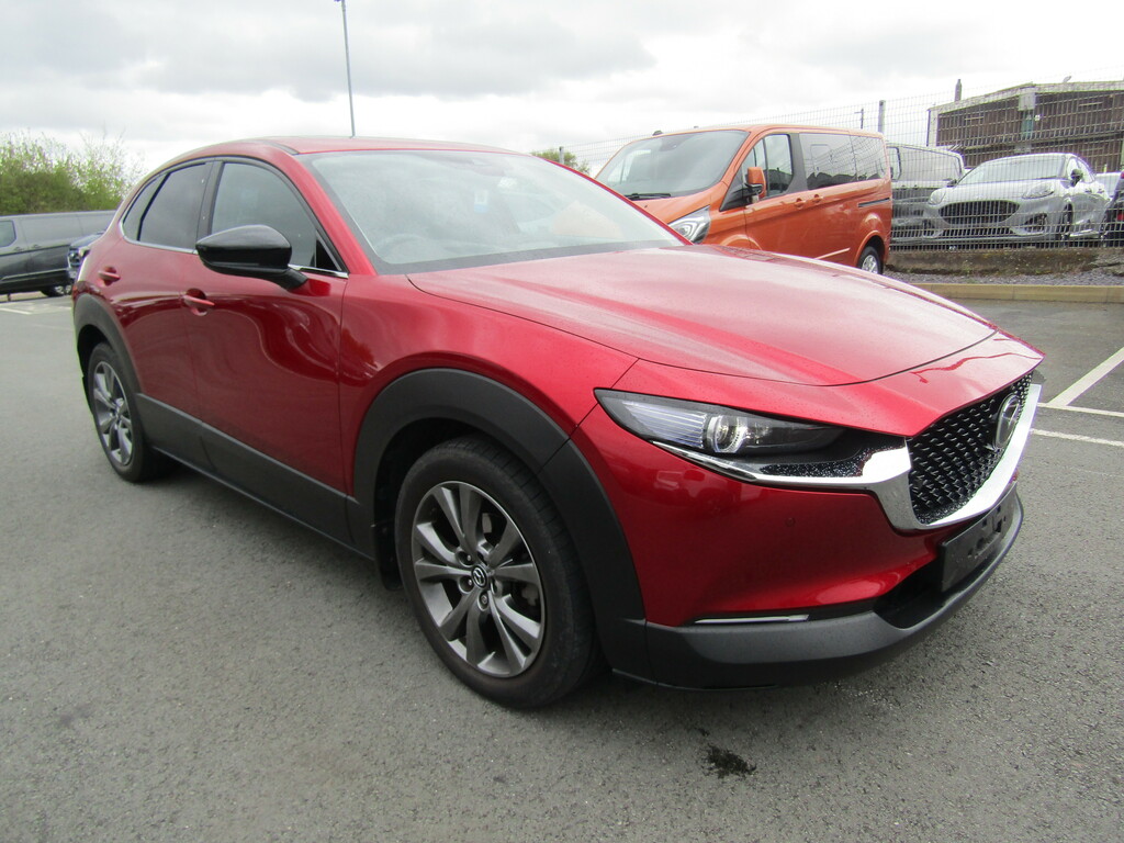 Compare Mazda CX-30 2.0 Skyactiv-g Mhev Gt Sport Tech 1 Owner CY21HSG Red