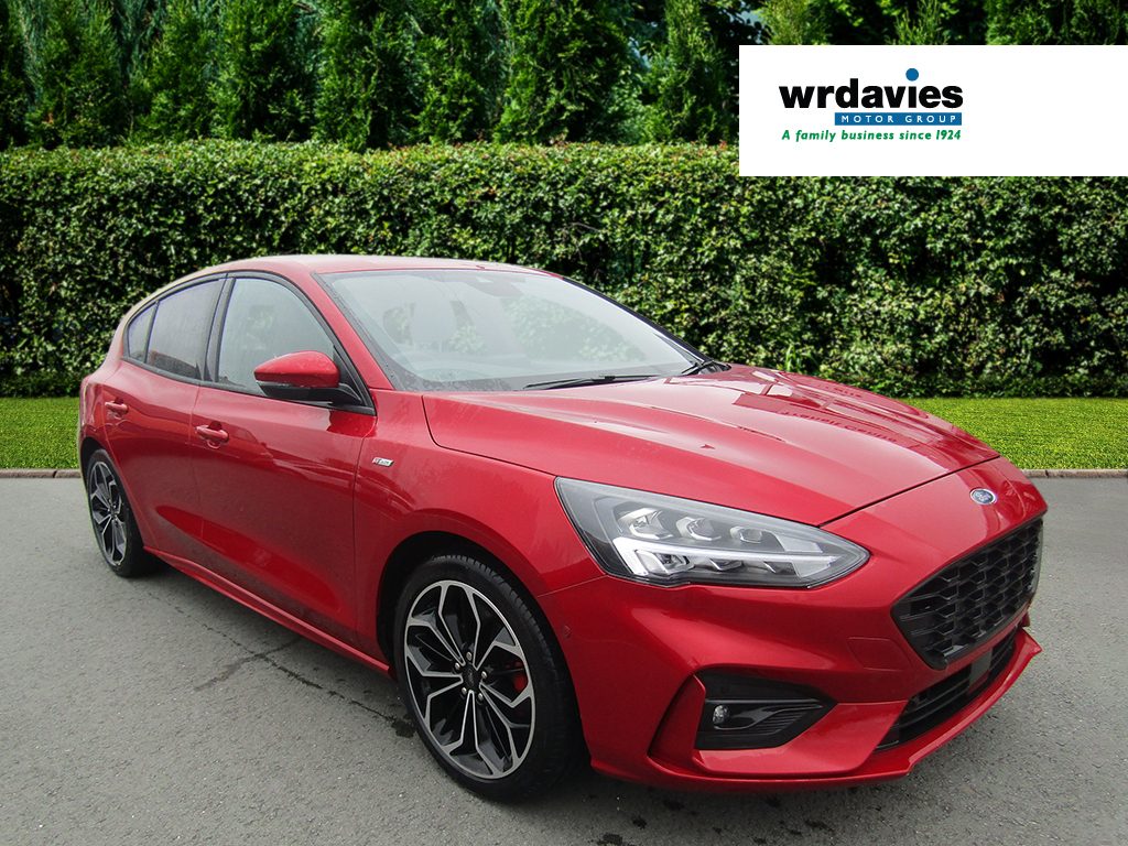 Compare Ford Focus 1.0 Ecoboost Hybrid Mhev 155 St-line X Edition CY71KLO Red