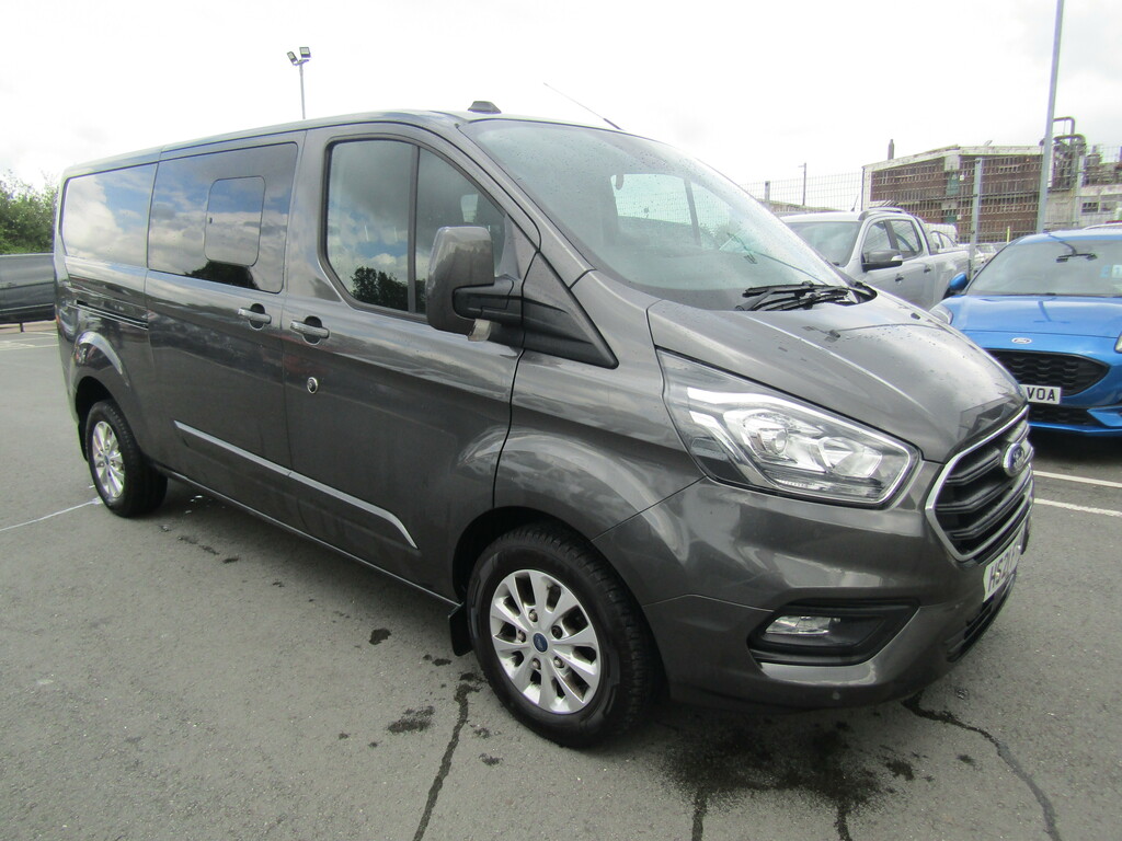 Compare Ford Transit Custom 2.0 Ecoblue 130Ps Low Roof Dcab Limited Van - 1 C HS21FYR Grey