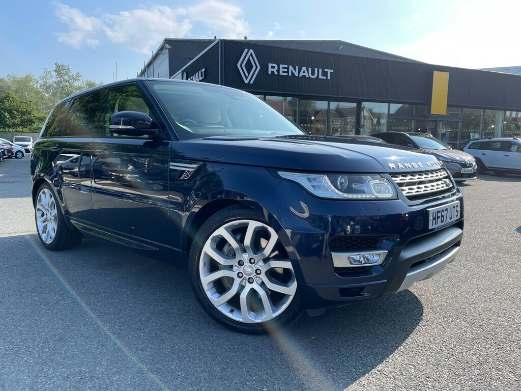 Compare Land Rover Range Rover Sport 3.0 Sdv6 306 Hse HF67UTS Blue