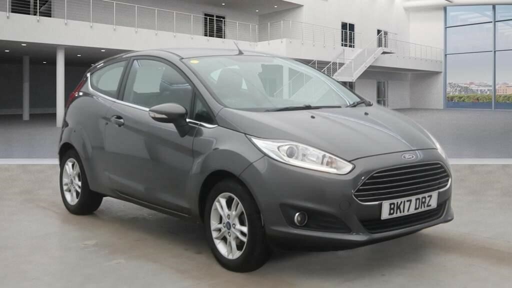 Compare Ford Fiesta 1.0T Ecoboost Zetec Euro 6 Ss BK17DRZ Grey