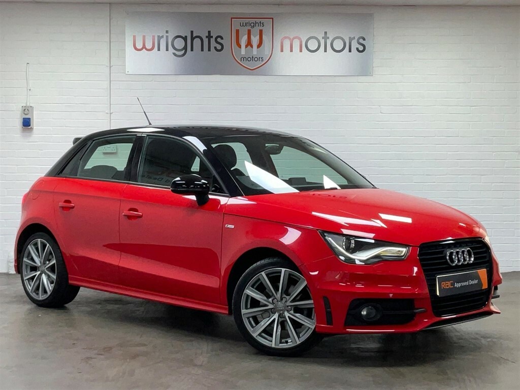 Compare Audi A1 1.4 Tfsi S Line Style Edition Sportback Euro 5 S EK64WHB Red