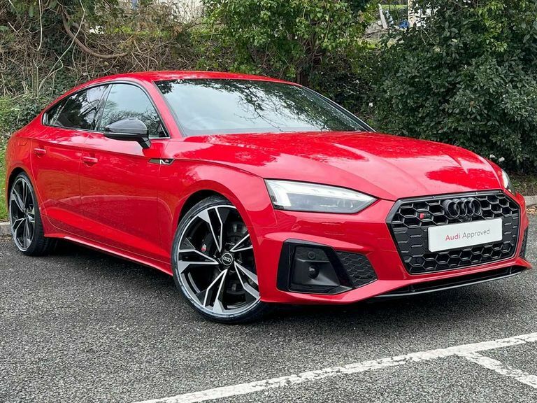 Compare Audi A5 Black Edition Tdi 341 Ps Tiptronic WL23JVY Red
