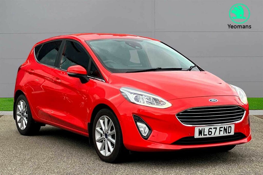 Compare Ford Fiesta 1.0 125Ps Titanium Ecoboost Ss 5-Dr H WL67FND Red