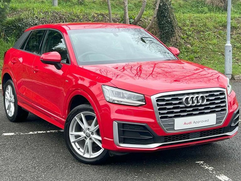 Compare Audi Q2 S Line 35 Tfsi 150 Ps 6-Speed WK69ZDY Red