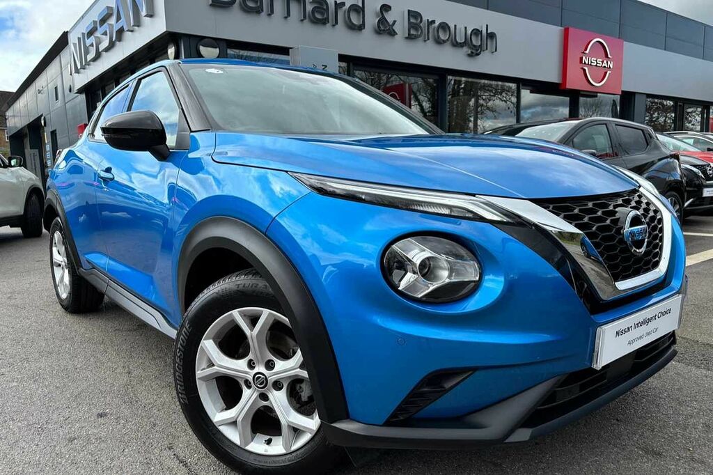 Compare Nissan Juke 1.0 Dig-t N-connecta 114Ps Dct 5-Door HJ22WNE Blue