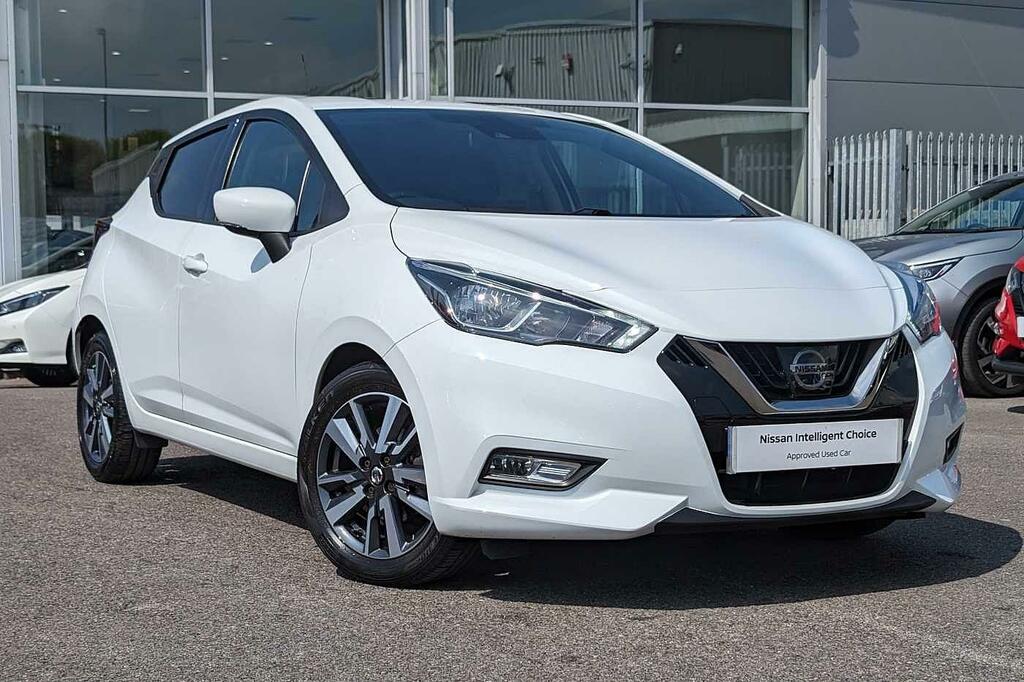 Compare Nissan Micra Hatchback All New 0.9 Ig-t 90 N-connecta HV67MZO White