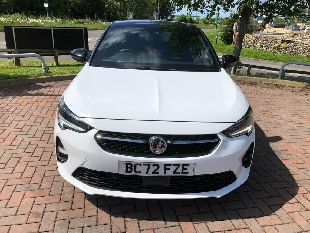 Compare Vauxhall Corsa 1.2 Turbo Ultimate Euro 6 Ss BC72FZE White