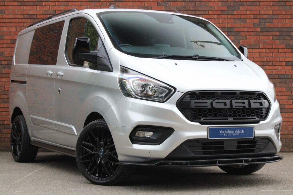 Compare Ford Transit Custom 2.0 320 Ecoblue Limited Crew Van L1 H1 Euro 6 Ss HK21YVM Silver