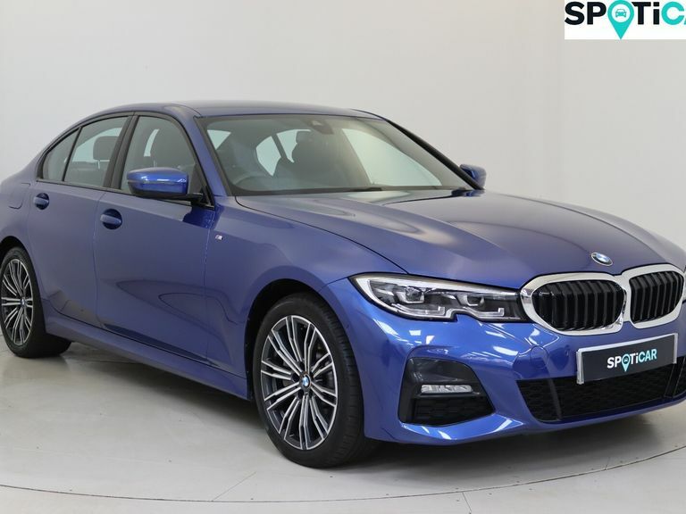 Compare BMW 3 Series 330E M Sport KS69UDU Blue