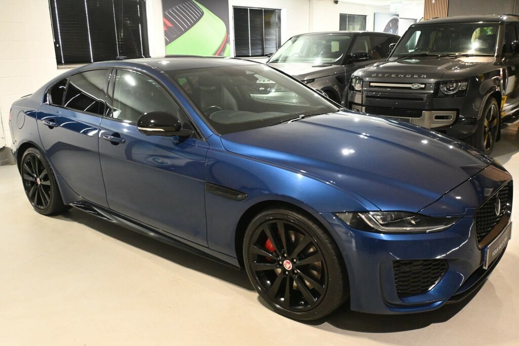 Compare Jaguar XE R-dynamic Black Mhev HG21MYB Blue
