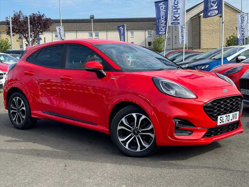 Compare Ford Puma St-line Mhev 1.0 125Ps SL70JVX Red