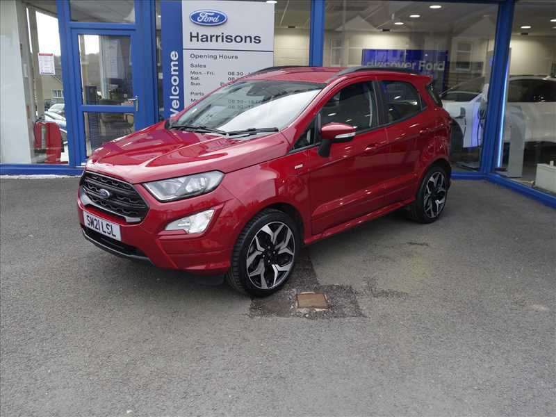 Compare Ford Ecosport St-line 1.0 125Ps SM21LSL Red
