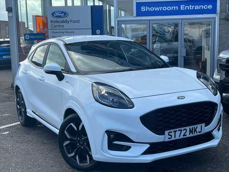 Compare Ford Puma 1.0T Ecoboost Mhev St-line X Dct Euro 6 Ss ST72MKJ White
