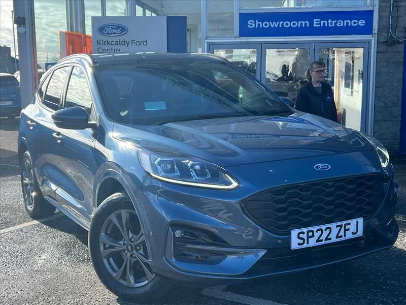 Compare Ford Kuga 2.5 Ecoboost Duratec 14.4Kwh St-line Cvt Euro 6 S SP22ZFJ Blue