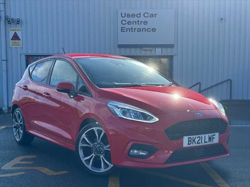 Compare Ford Fiesta St-line X Edition BK21LWF Red