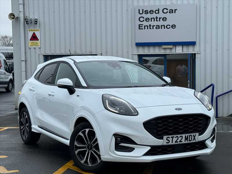 Compare Ford Puma 1.0 Ecoboost Hybrid Mhev St-line Dct ST22MDX White