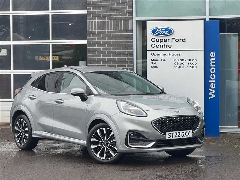 Compare Ford Puma 1.0 Ecoboost St-line Vignale Mhev 125Ps ST22GXX Silver