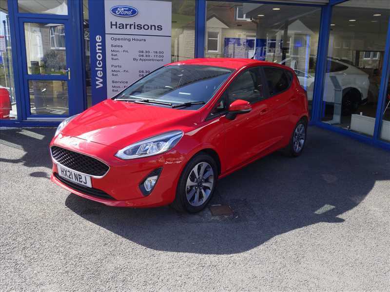 Compare Ford Fiesta Trend 1.0 Ecoboost 95Ps HX21NBJ Red