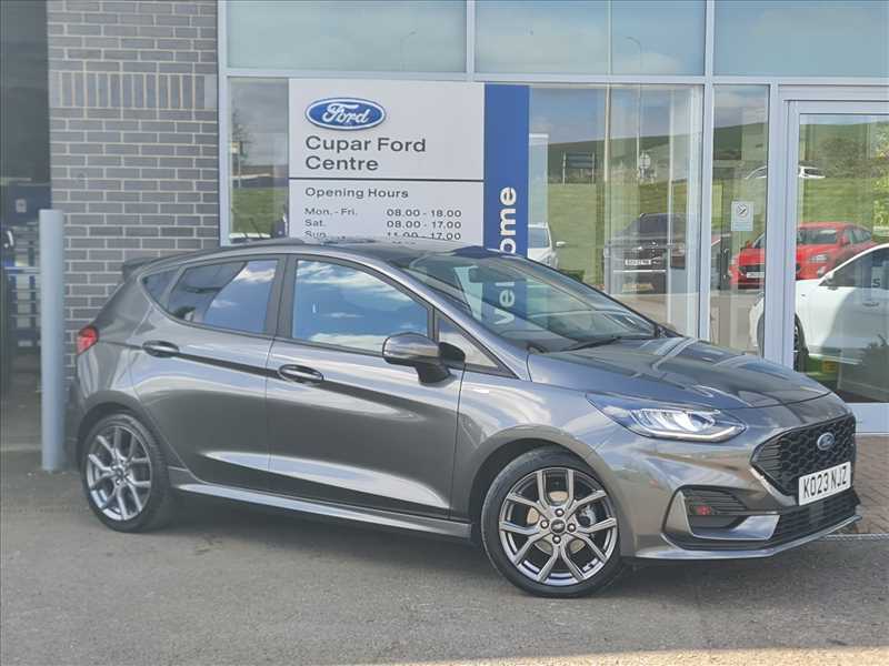 Compare Ford Fiesta 1.0 Ecoboost St-line 100Ps KO23NJZ Grey