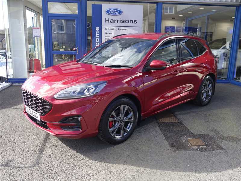 Compare Ford Kuga St-line First Edition 2.5 Ecoboost Duratec 14.4Kwh SL21CGG Red