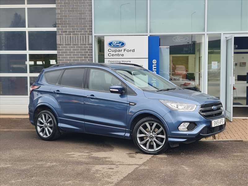 Compare Ford Kuga 2.0 St-line Tdci 150Ps SN19AFS Blue