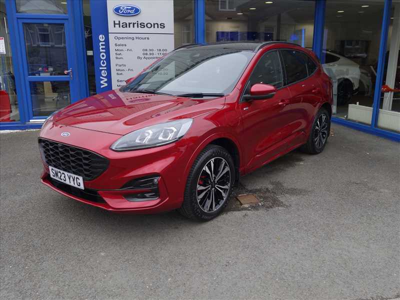 Compare Ford Kuga St-line X 2.5 Phev 225Ps SM23YYG Red