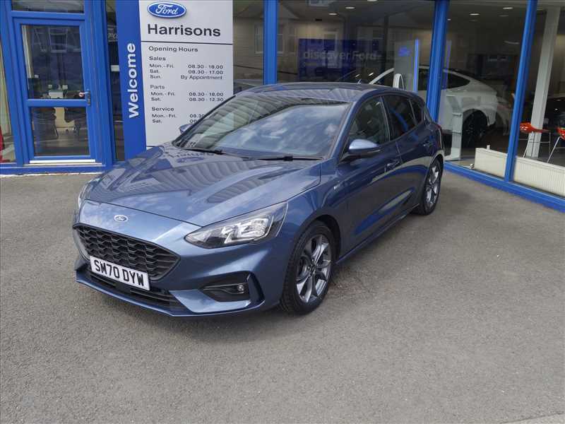 Ford Focus St-line Edition Mhev 1.0 Ecoboost 125Ps Blue #1